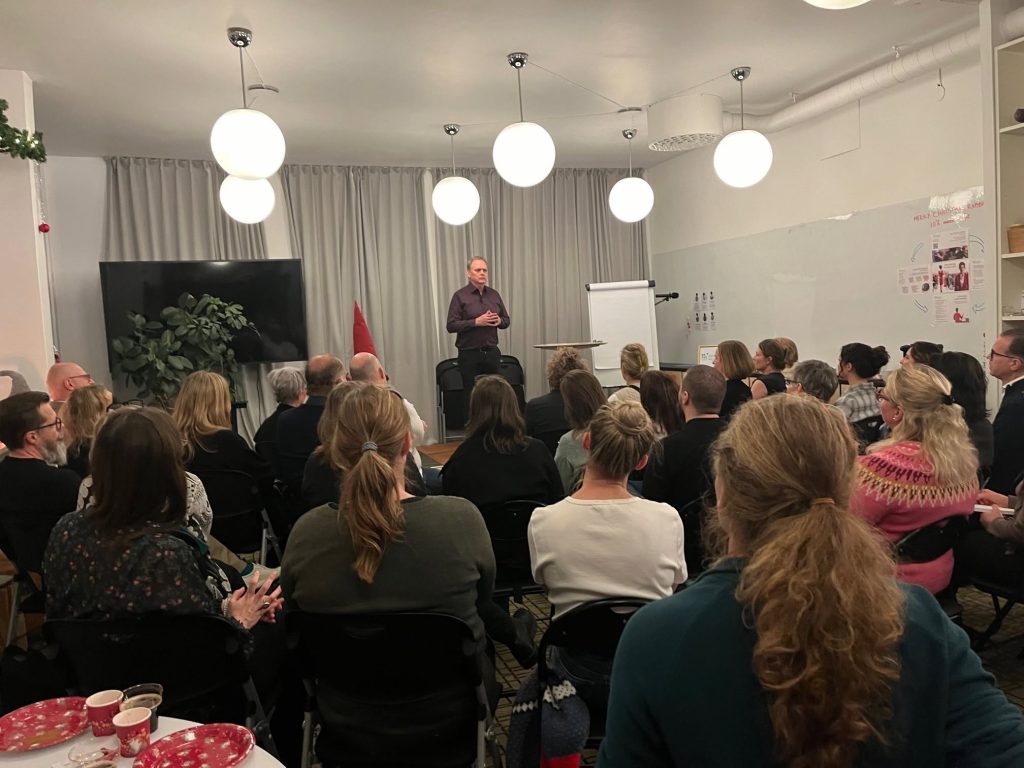 Bild från kurs hos Speaker Academy